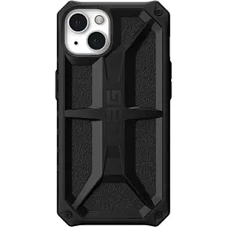 Оригінальний протиударний чохол UAG Monarch для iPhone 13 / iPhone 14 (6.1") Black Leather (113171114040)