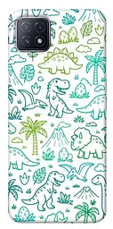 TPU чохол Demsky Dino pattern для Oppo A73