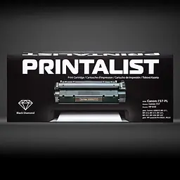 Картридж тон. PRINTALIST для Canon MF221/212/217/226/229 аналог Canon 737 Black ( 2400 ст.) (Canon-737-PL) - мініатюра 3