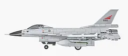 Конструктор Самолет истребитель F-16AM Fighting Falcon COBI 5913 - миниатюра 4