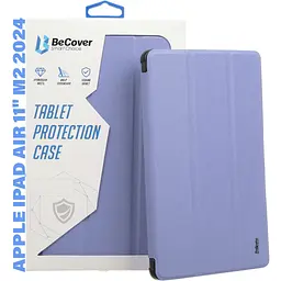 Чохол до планшета BeCover Tri Fold Hard TPU Apple iPad Air 11" M2/M3 (2024/2025) Purple (711404) - мініатюра 2
