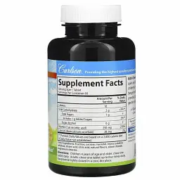 Вітамін С для дітей Carlson Labs Chewable Vitamin C цитрус 250 мг 60 таблеток - мініатюра 2