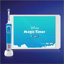Насадки для електричної зубної щітки Oral-B Kids Крижане серце 4 шт. - мініатюра 6