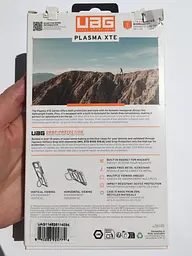 Оригінальний протиударний чохол для iPhone AIR UAG Plasma XTE MagSafe Black 114525114034 з підставкою - мініатюра 4
