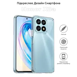 Чохол до мобільного телефона BeCover Honor X8aTransparancy (710139) - мініатюра 4