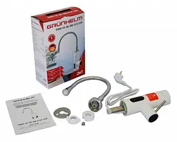Електронагрівач проточної води Grunhelm EWH 1X 3G ND FLX LED (107581) - мініатюра 3