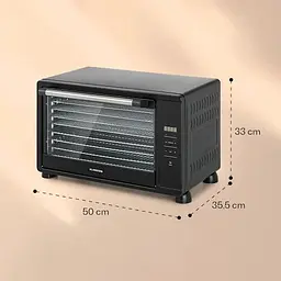 Дегідратор-сушарка для овочів фруктів Klarstein Mega Jerky 650 Вт 35-80°C (10034439) - мініатюра 6