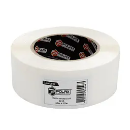 Пакувальна клейка стрічка Polax, біла 45 мм × 200 м (101-191) - мініатюра 2