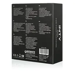 Міні-вібратор Inty Toys Pulse 12 см (чорний) - мініатюра 9