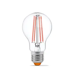 Лампа LED Videx Filament для квітів 08 W E27 1200 K (VL-A60FF-08271) - мініатюра 2