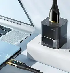 Кабель Essager USB Type-C to USB Type-A PD QC 7A Cable 100W 2м, чорний (EXCT-XJA01-P) - мініатюра 5