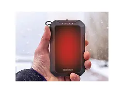 Зовнішній акумулятор (Power Bank) Sandberg 10000mAh Hand Warmer flashlight 1W USB-C/USB-A 2A/5V (420-65) - мініатюра 3