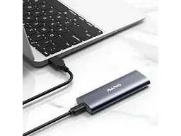 Зовнішня кишеня Maiwo K1689 M.2 (NGFF) SSD to USB 3.1 - мініатюра 3