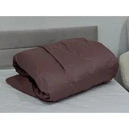 Підковдра Ecotton Stucco сатин 180х215 см коричнева (24772) - мініатюра 2