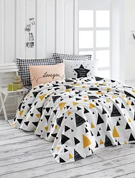 Покривало піке Lotus Home Perfect - Golden star жовтий 200x235