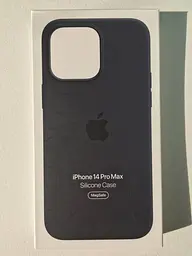 Оригінальний силіконовий чохол для iPhone 14 Pro Max (6.7") Apple Silicone Case MagSafe Midnight MPTP3ZE/A