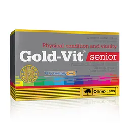 Вітаміни та мінерали Gold Vit for Senior, 30 капсул Olimp fit0018104