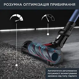 Пилосос Rowenta Xforce Flex 14.60 Aqua безпровідний чорно-синій (RH99C0WO) - мініатюра 7