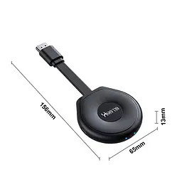 Смарт ТВ приставка-стік Hugsun HS89 T19 2/16 Гб Smart TV Stick Android TV 14 - мініатюра 6