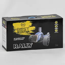 Самокат Best Scooter 62х17х31 см Чорно-синій 000231459 - мініатюра 3
