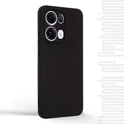 Чехол-накладка для смартфона OPPO Reno13 Pro 5G, противоударный, силиконовый, термополиуретановый (ТПУ), с защитой камеры и корпуса, черный, защита всего корпуса, ArmorStandart (ARM81897) - мініатюра 2