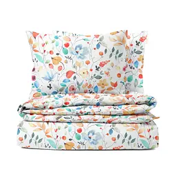 Євро постіль без простирадла AQUARELLE FLOWERS CS1 COSAS (4822052284100)