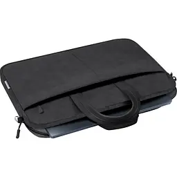 Сумка для ноутбука Defender 15.6' Solid, Black, екокожа, 410х310х40 мм (26091) (26091_DEFENDER) - мініатюра 8