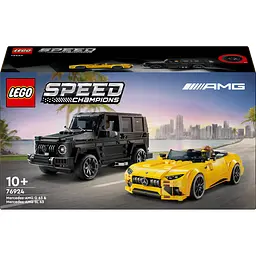 Конструктор LEGO Speed Champions Mercedes-AMG G 63 і Mercedes-AMG SL 63, 808 деталей (76924)