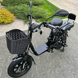Електровелосипед Minako Monster Pro 18" 1200W 60V 30Ah гідравлічні гальма розкладний багажник/сидіння  duplication - мініатюра 2