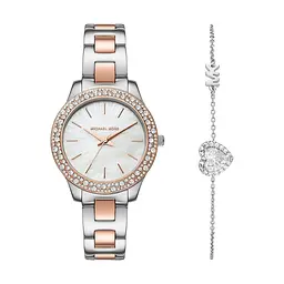Жіночий подарунковий набір MICHAEL KORS MK1048 Liliane (годинник + браслет)