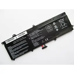 Акумулятор ASUS X202E C21-X202, 5000mAh (37Wh), 4cell, 7.4V, Li-ion AlSoft (A47503) - мініатюра 2