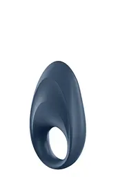 Ерекційне смарт-кільце з вібрацією Satisfyer Mighty One, 9х2.8 см (синій) - мініатюра 4