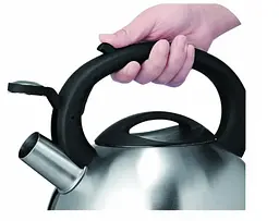 Чайник Tefal зі свистком 2.5 л нержавіюча сталь сталевий чорний - мініатюра 3