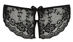 Трусики Cottelli Lingerie otwarte, L (чорний) - мініатюра 5