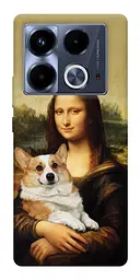 TPU чохол Demsky Mona corgi для Infinix Note 40 4G