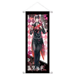 Гобелен Темний Дворецький Black Butler 70x25 см