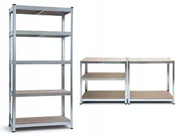 Стелаж металевий GardenLine GWI0878 180x90x40см. - мініатюра 6