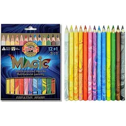 Набір кольорових олівців Koh-i-Noor Magic 12 шт. (340801) - мініатюра 2