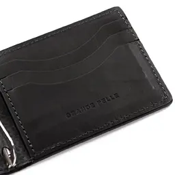 Затискач-портмоне GRANDE PELLE 11х8х0.5 см acs0032124 - мініатюра 3