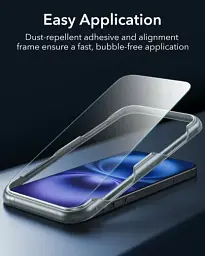 Чохол із склом ESR Classic Pro Case (HaloLock) Set Frosted Black для iPhone 16 (1A7760104) - мініатюра 8