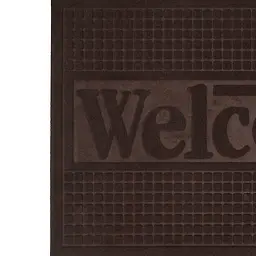 Килимок придверний Eco Fabric Welcome без кромки коричневий 60 х 90 см (6090-012) - мініатюра 5