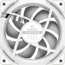 Вентилятор GameMax 120мм FN12A-C8I-RW (FN12A-C8I-RW) - мініатюра 4
