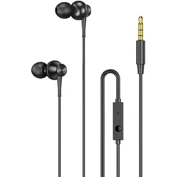 Навушники Koni strong with mic KS-101, 3.5mm, 1.2m, black
