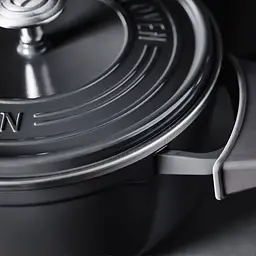 Гусятниця GreenPan Featherweights з кришкою 25 см 6.2 л чорна (CC002222-001) - мініатюра 2