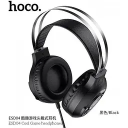 Навушники повнорозмірні Hoco Cool Game LED ESD04 Hi-Res - мініатюра 3