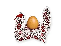 Декоративна підставка Easters 1 №1.1 "Півник-вишиванка"