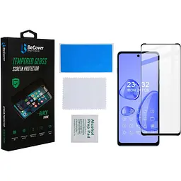 Захисне скло BeCover для Motorola Moto G200 Black (707242) - мініатюра 3