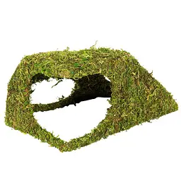 Схованка з живим мохом Repti-Zoo Natural Mossy Hill 26x18x13 см для тераріуму, рептилій і геконів (ERS30) - мініатюра 4