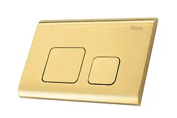 Інсталяція Rea F Light із золотою кнопкою REA-E9851, Золотий - мініатюра 2