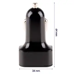 Автомобільний зарядний пристрій Alca 12/24V 2.1A / 3USB Оригінал (09912203) - мініатюра 2